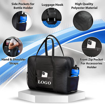 Sac de sport complet avec accessoires sportifs